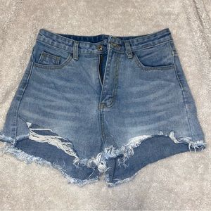 Short denim jean shorts